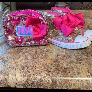 Jojo Siwa purse and shoes